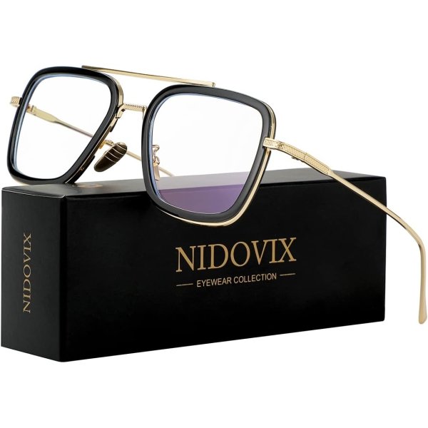 Nidovix Gafas de Tony Stark