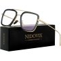 Nidovix Gafas de Tony Stark
